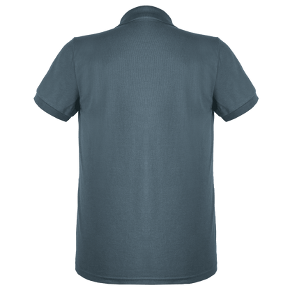 CAMISA POLO TÁTICA COM BRASÃO BORDADO CINZA